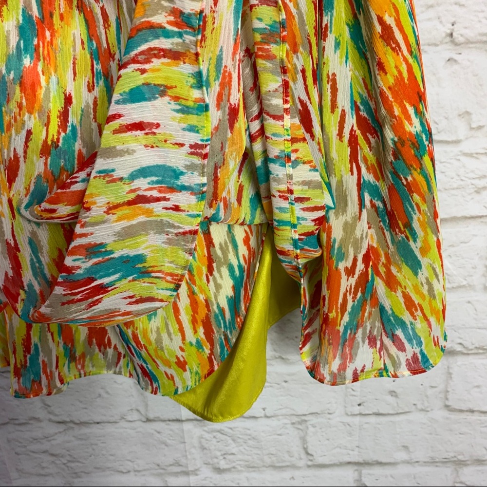 Laundry By Design Ruffled One Shoulder Mini Dress - Picture 8 of 11